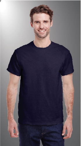 Gildan G500 Blank front Navy