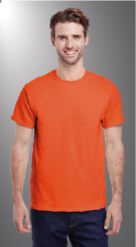 Gildan G500 Blank front Orange