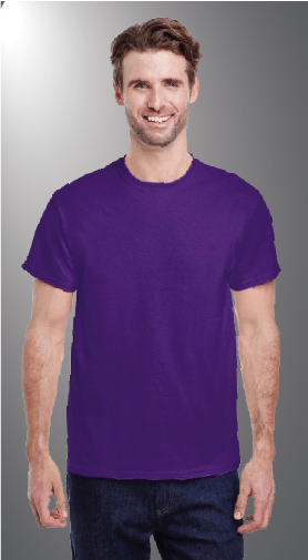 Gildan G500 Blank front Purple