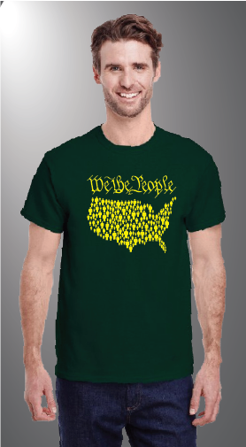 G500 People Map front Dark Green
